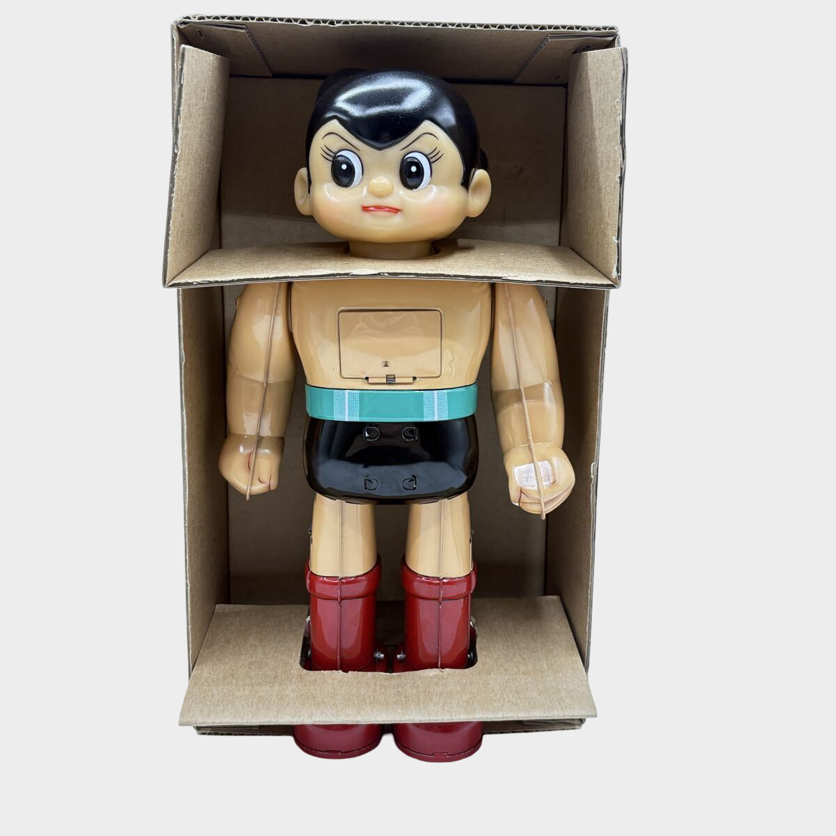 Tetsuwan Atom Astro Boy Electric Tin Figure — The TIN AGE Japanese Showa Revival