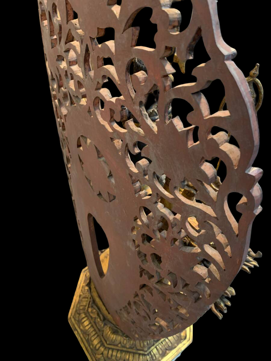 Monumental Thousand-Armed Kannon (Senju Kannon) Wooden Sculpture | Temple-Scale Buddhist Statue ~120 cm