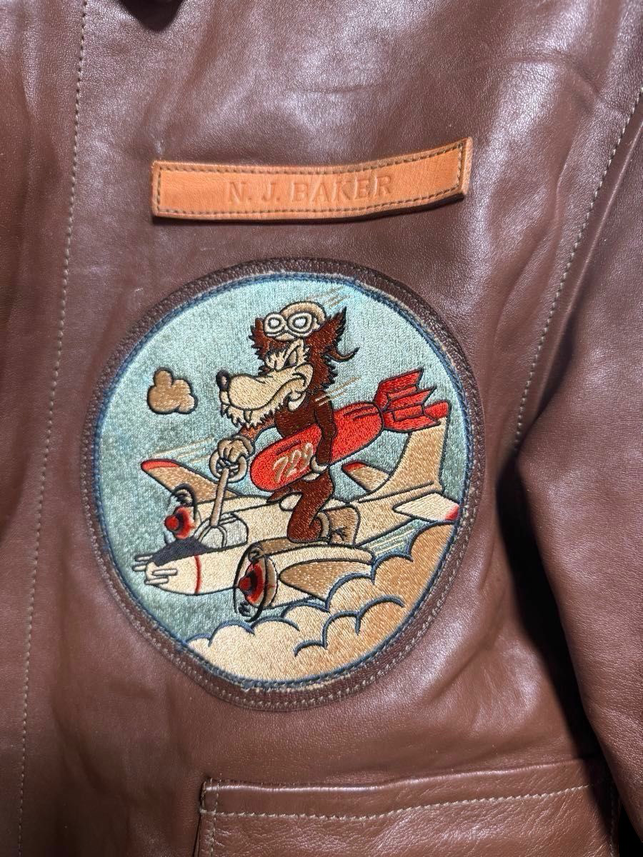 Toys McCoy A-2 Horsehide Flight Jacket “Anything Goes” Marilyn Monroe Pin-Up Limited 70 Japan Reproduction