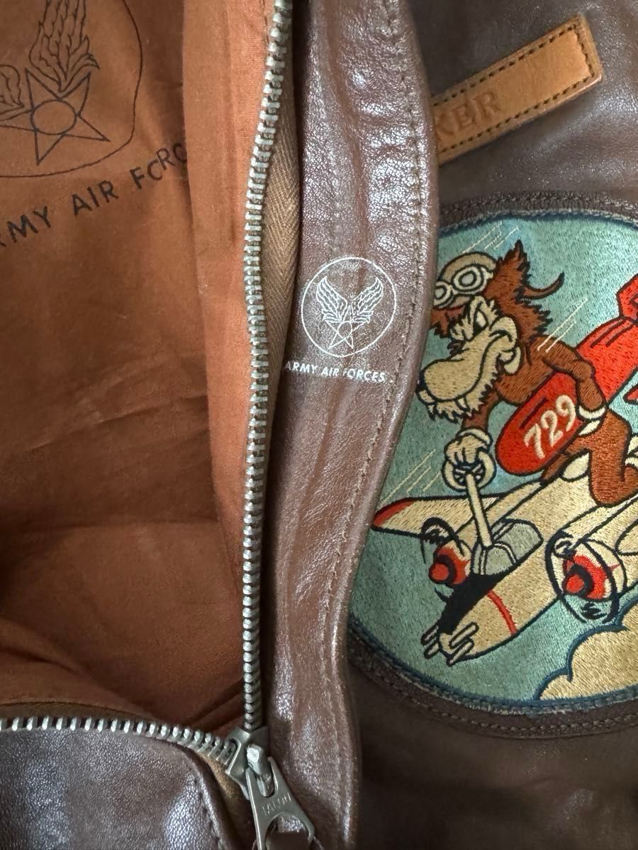Toys McCoy A-2 Horsehide Flight Jacket “Anything Goes” Marilyn Monroe Pin-Up Limited 70 Japan Reproduction