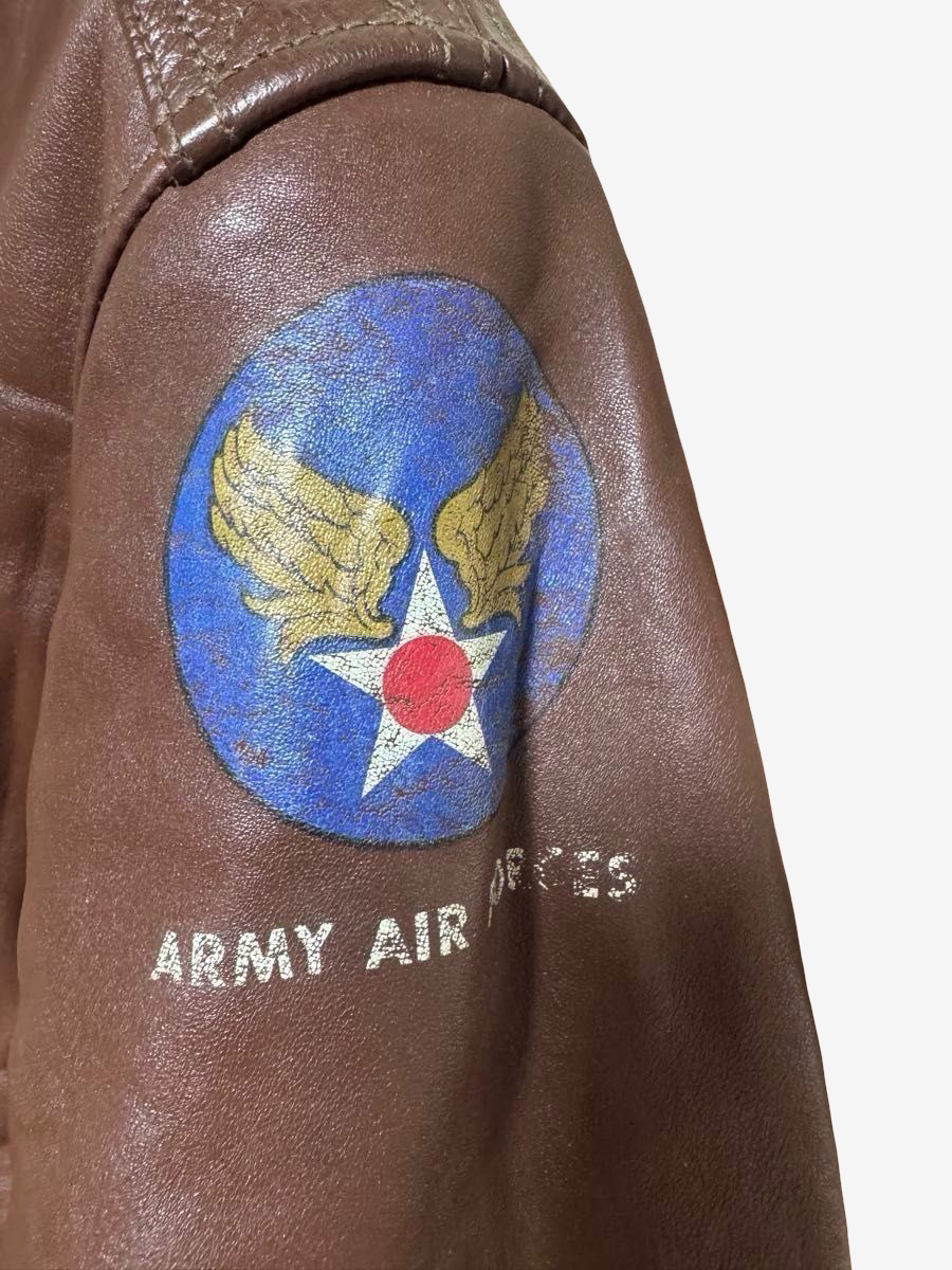 Toys McCoy A-2 Horsehide Flight Jacket “Anything Goes” Marilyn Monroe Pin-Up Limited 70 Japan Reproduction
