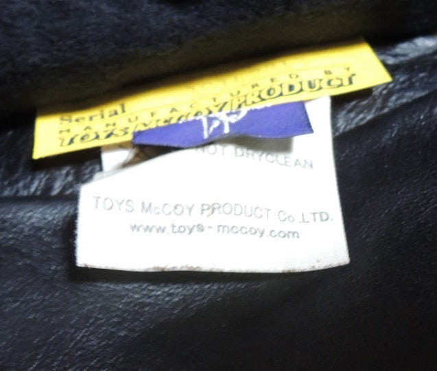 Toys McCoy Johnny Rocker Double Riders Jacket Horsehide Shearling Collar Talon Zipper Vintage Style 36