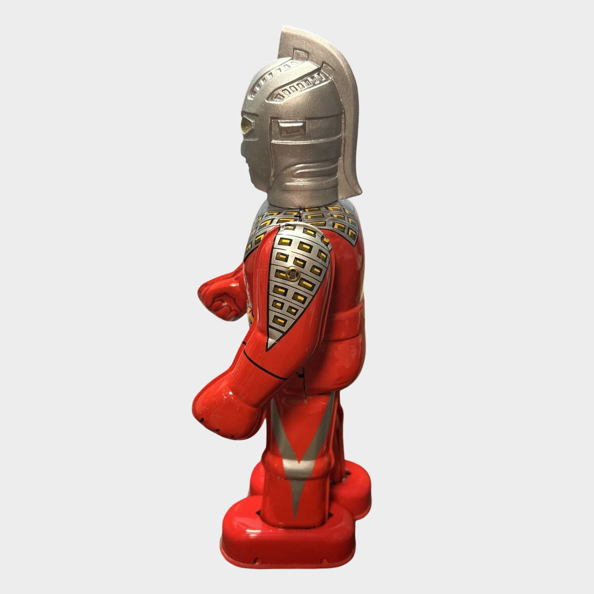 Ultraseven Tin Walking Robot — Japanese Mechanical Tin Toy
