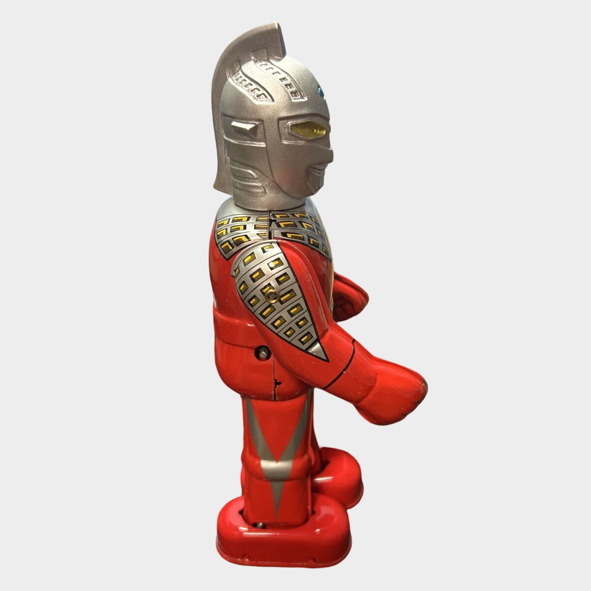 Ultraseven Tin Walking Robot — Japanese Mechanical Tin Toy