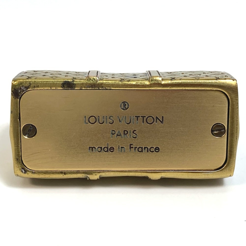 Louis Vuitton Monogram Keepall Miniature Sculpture Paperweight · Solid Metal Bronze-Gold LV Desk Objet · Collectible Novelty Accessory