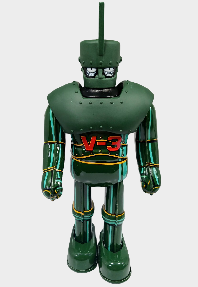 V-3 Tin Walking Robot — Japanese Mechanical Showa Era Figure