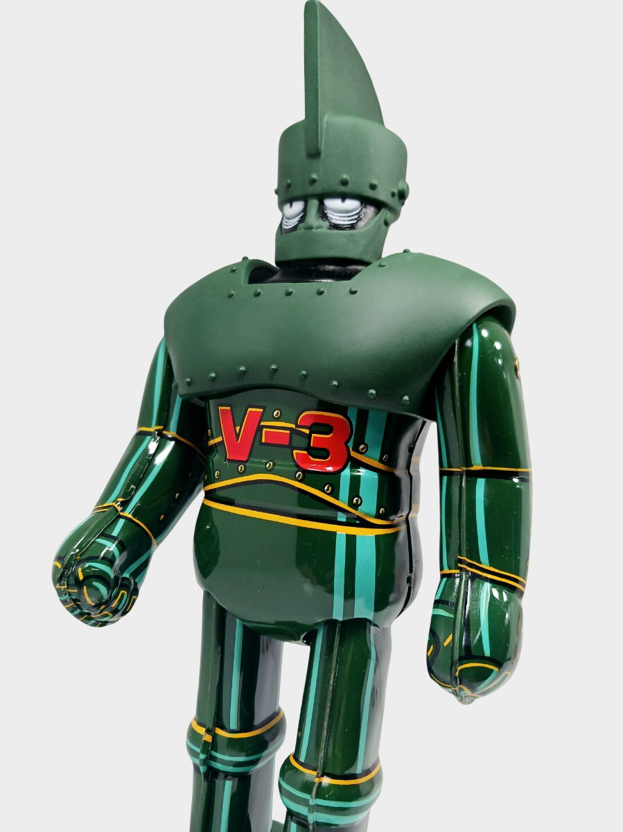 V-3 Tin Walking Robot — Japanese Mechanical Showa Era Figure