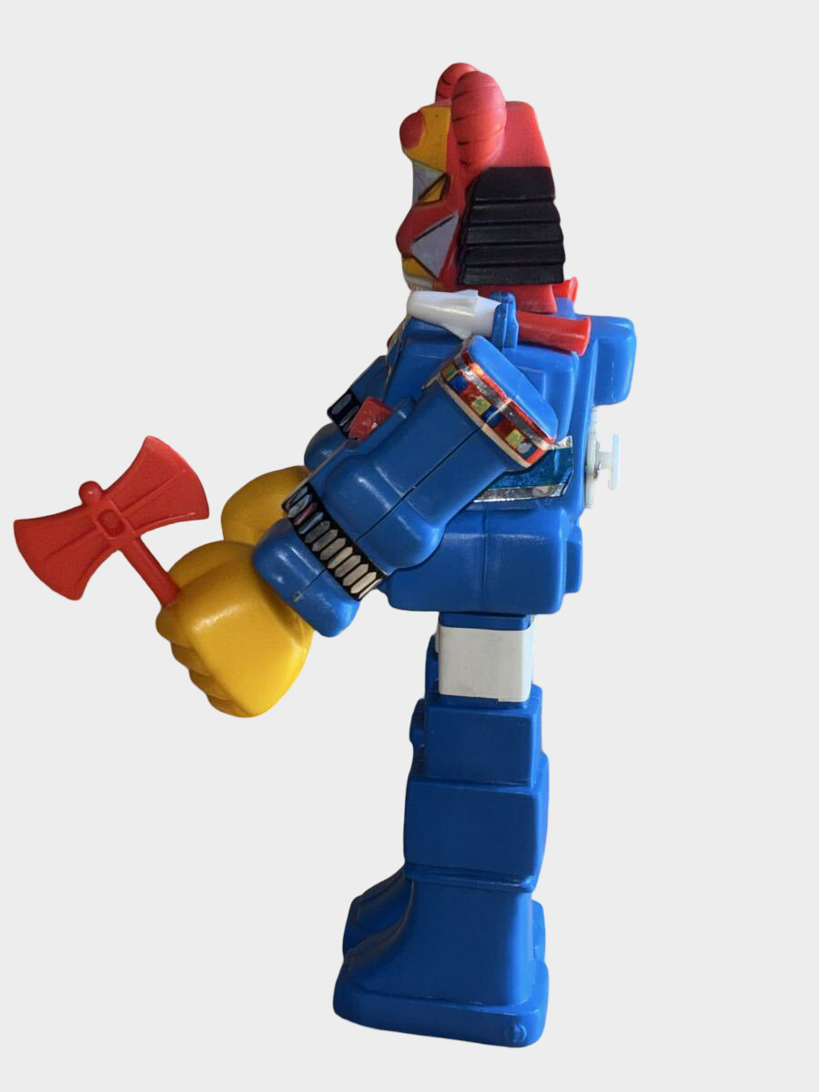 VIKING ROBOT “Guerra Nella Galassia” Mini Machinder — Rare Hong Kong Export-Market Robot Figure with Box, Unlicensed Vintage Oddity