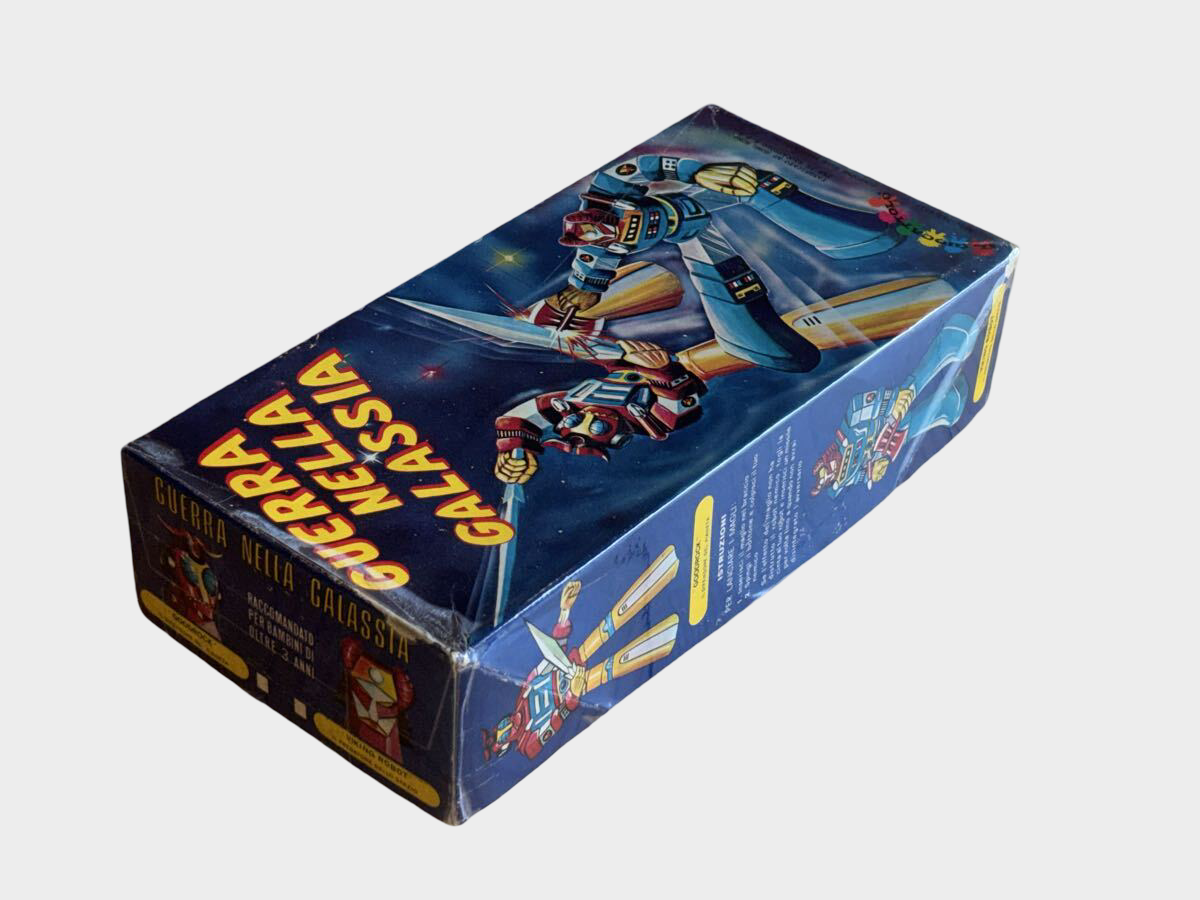 VIKING ROBOT “Guerra Nella Galassia” Mini Machinder — Rare Hong Kong Export-Market Robot Figure with Box, Unlicensed Vintage Oddity