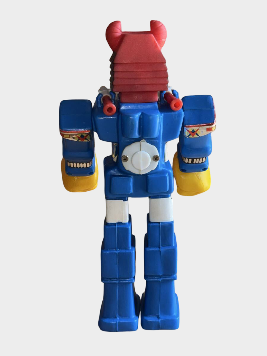 VIKING ROBOT “Guerra Nella Galassia” Mini Machinder — Rare Hong Kong Export-Market Robot Figure with Box, Unlicensed Vintage Oddity