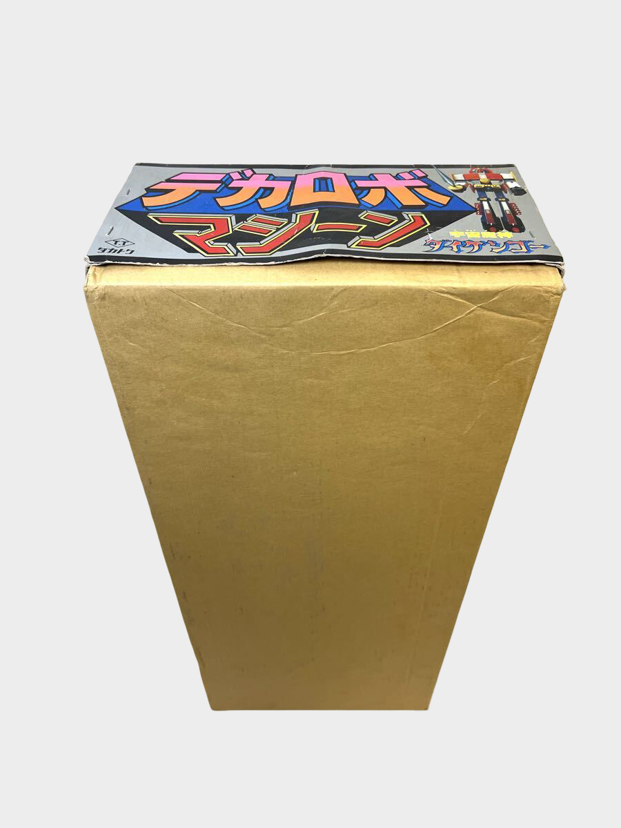 Popy Daikengo Jumbo Machinder Vintage 1970s Giant Robot Figure w/ Box — Display-Grade, Rare Japanese Showa Classic (Incomplete Tail Part)