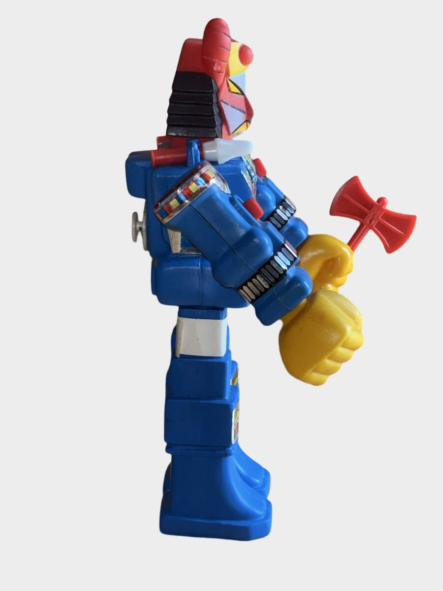 VIKING ROBOT “Guerra Nella Galassia” Mini Machinder — Rare Hong Kong Export-Market Robot Figure with Box, Unlicensed Vintage Oddity