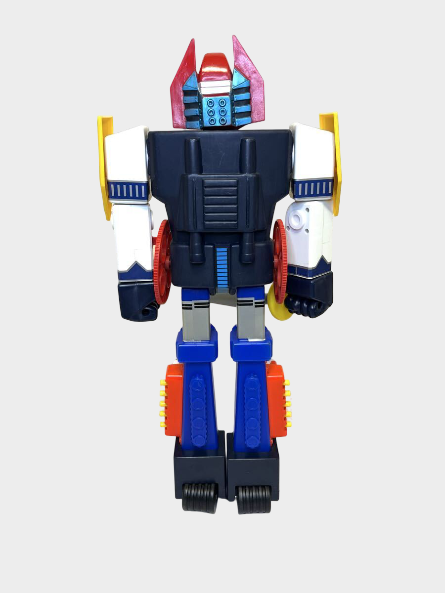 Popy Daikengo Jumbo Machinder Vintage 1970s Giant Robot Figure w/ Box — Display-Grade, Rare Japanese Showa Classic (Incomplete Tail Part)