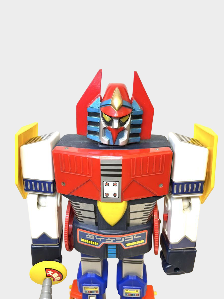 Popy Daikengo Jumbo Machinder Vintage 1970s Giant Robot Figure w/ Box — Display-Grade, Rare Japanese Showa Classic (Incomplete Tail Part)