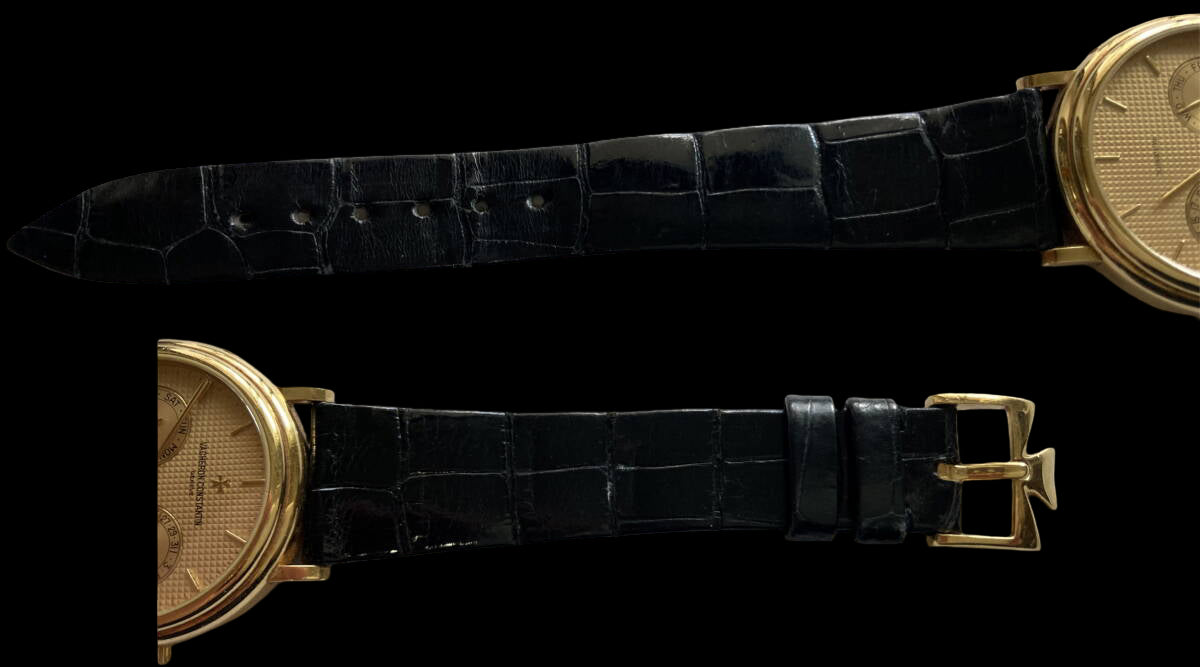 Vacheron Constantin Day-Date Ref. 47008/000J-3 · 18K Yellow Gold · Champagne Guilloché Dial · Automatic Men’s Watch (Excellent)