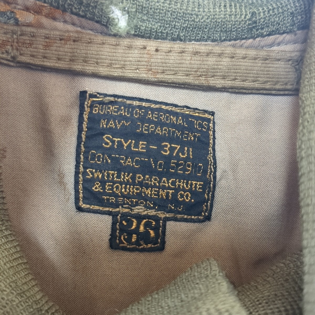 Vintage Original 1930s US Navy 37J1 Flight Jacket Original Pre WWII Aviation USN Rare