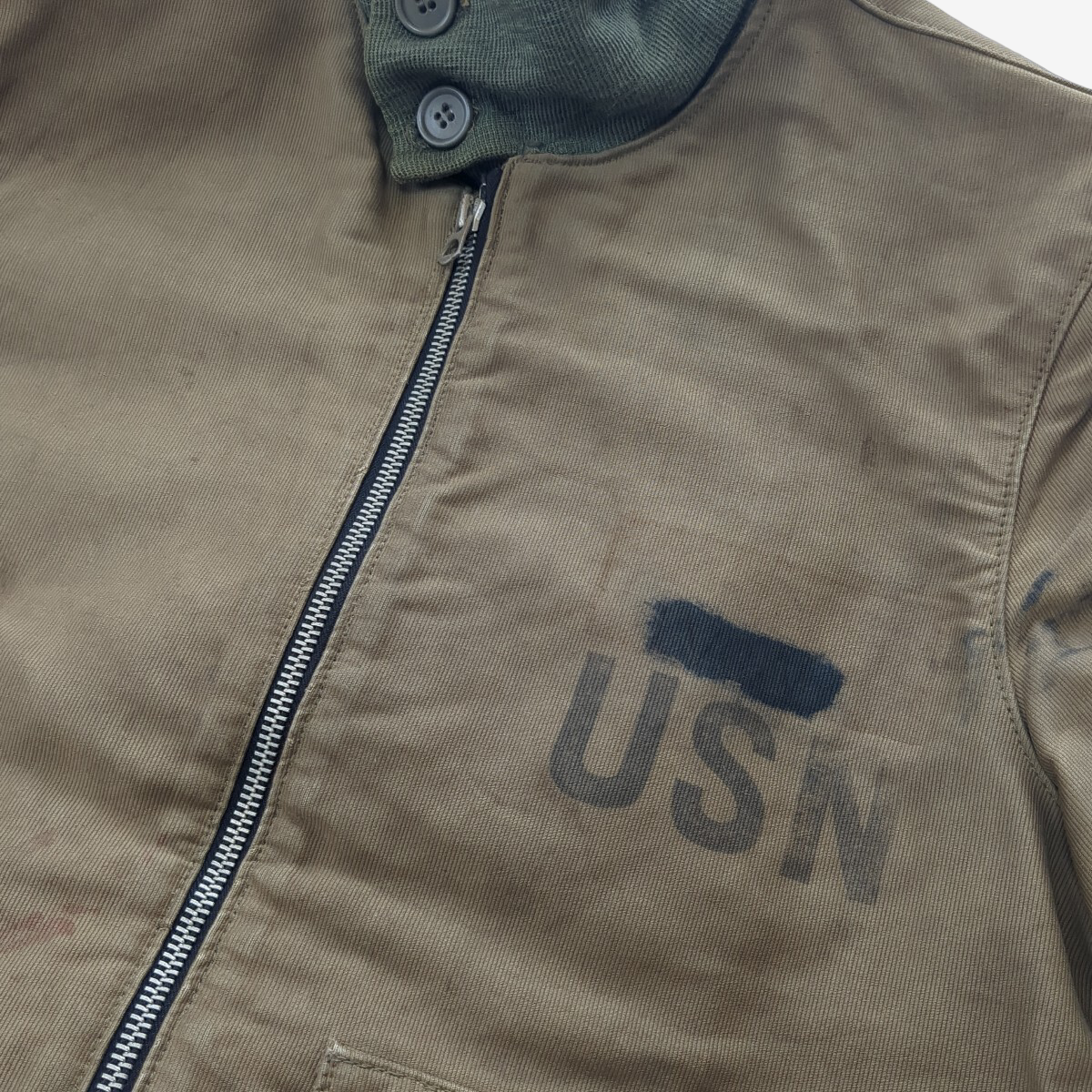 Vintage Original 1930s US Navy 37J1 Flight Jacket Original Pre WWII Aviation USN Rare