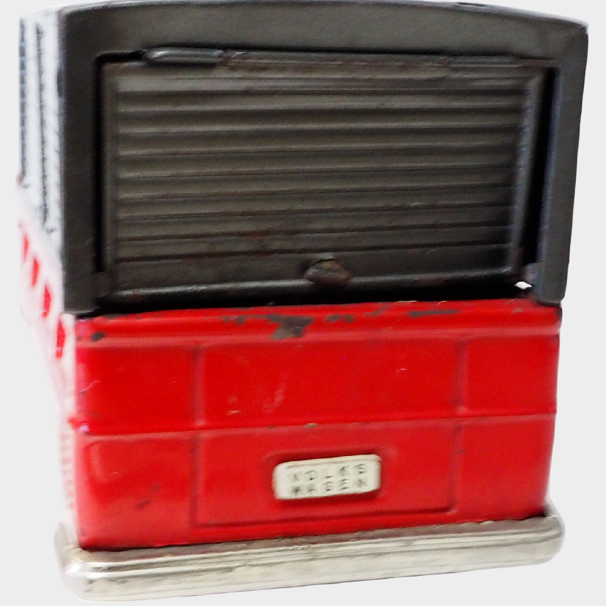 Vintage Bandai VW Type 2 Tin Truck Japan Showa Era Friction Toy Commercial Vehicle