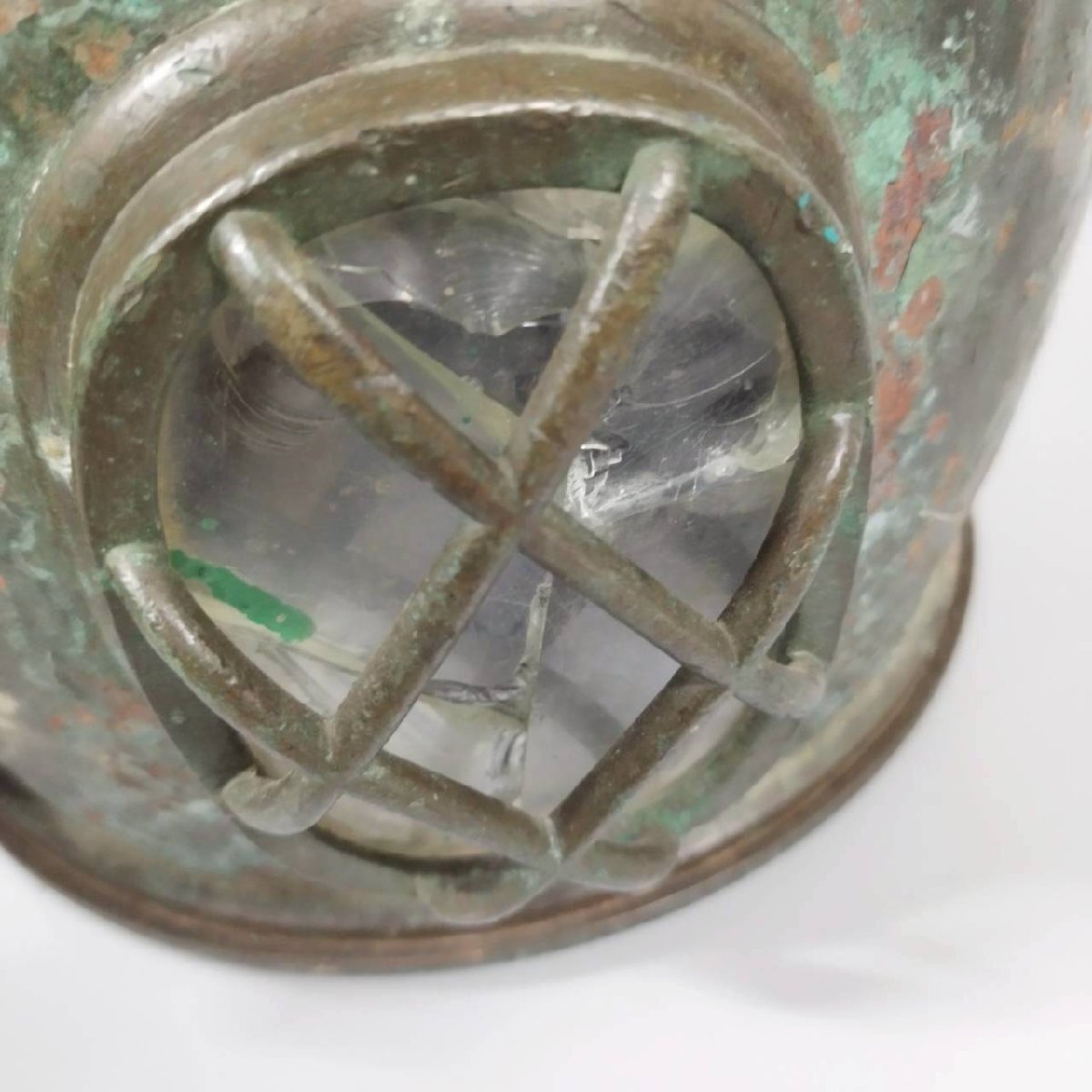 Vintage Diving Helmet Brass Tone Maritime Salvage Relic Industrial Nautical Display