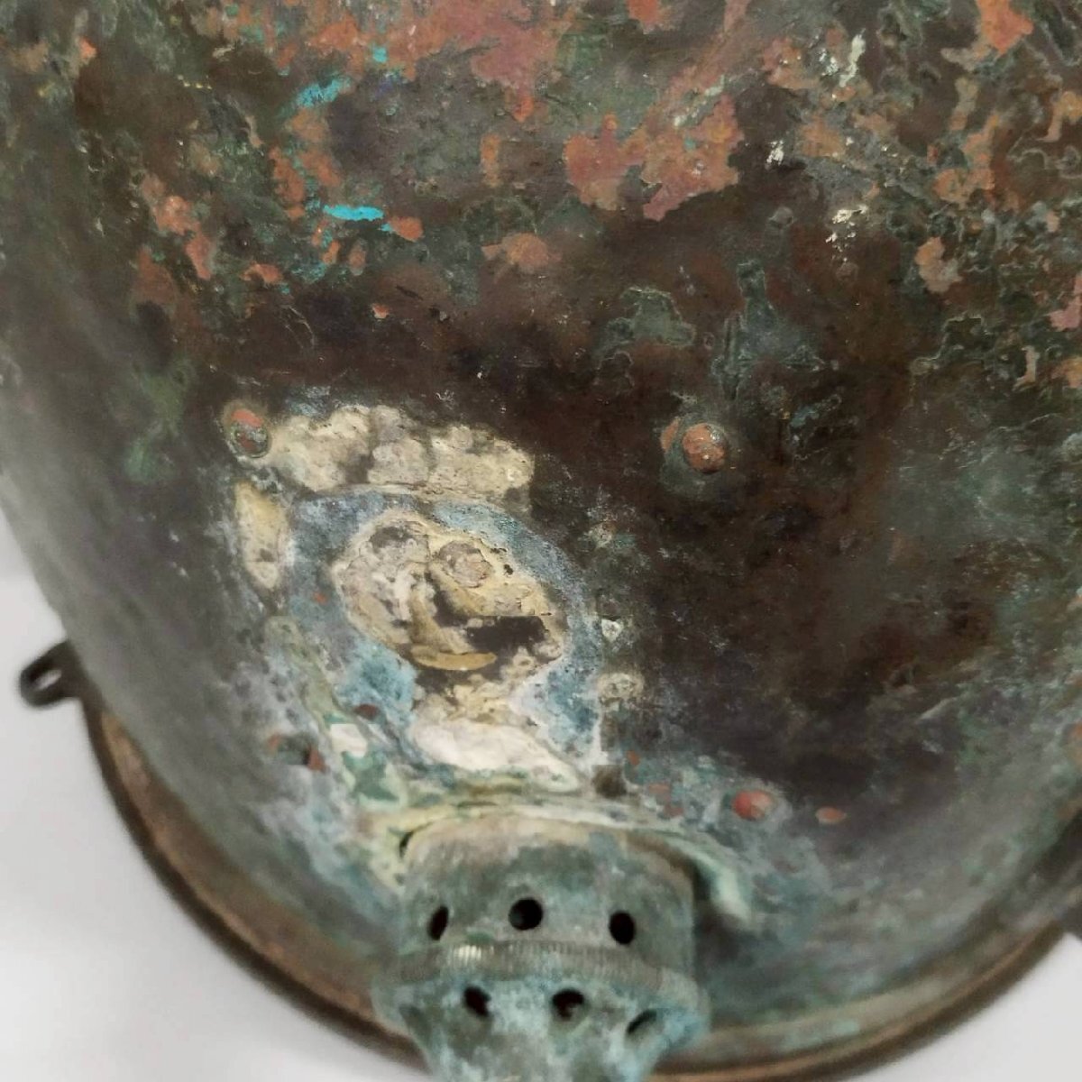 Vintage Diving Helmet Brass Tone Maritime Salvage Relic Industrial Nautical Display