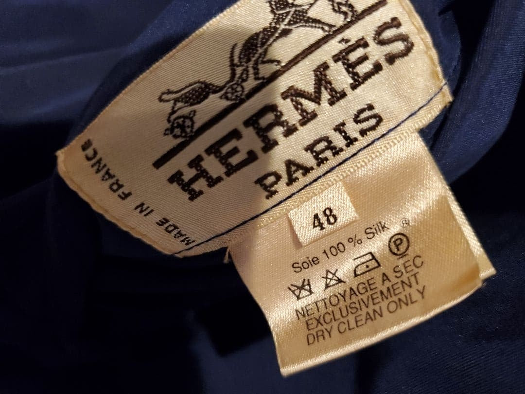 Vintage Hermès Carpe Diem Silk Quilted Bomber Jacket Reversible Sun Motif