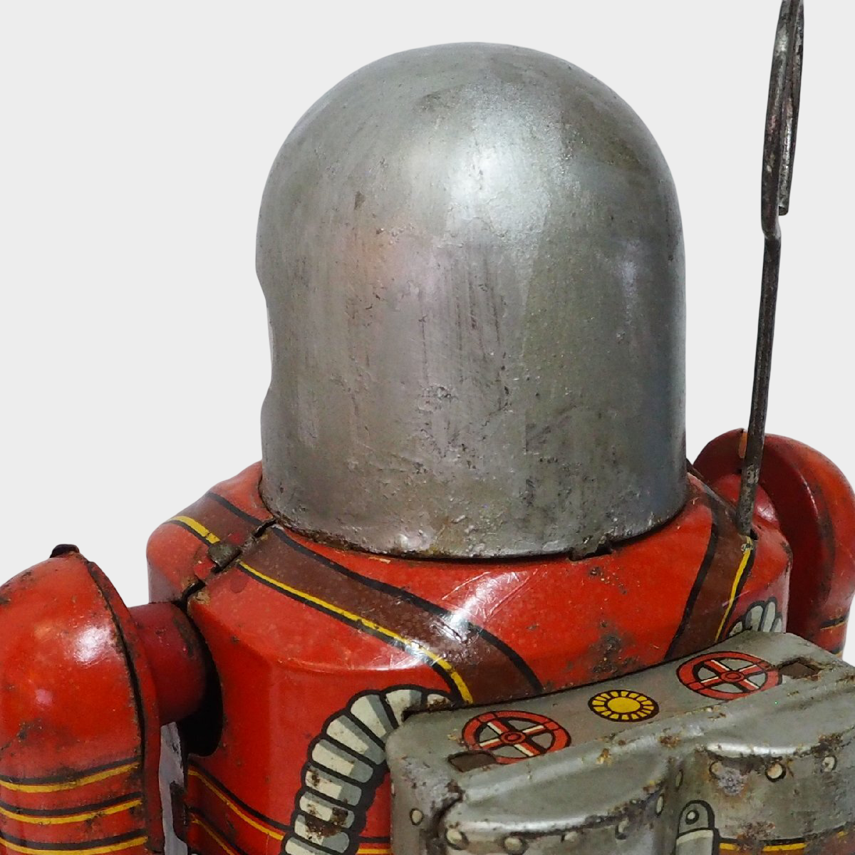 Masudaya Space Man Electric Walking Tin Astronaut Robot – Showa Era Japanese Sci-Fi Tin Toy, Rare Battery-Powered Model