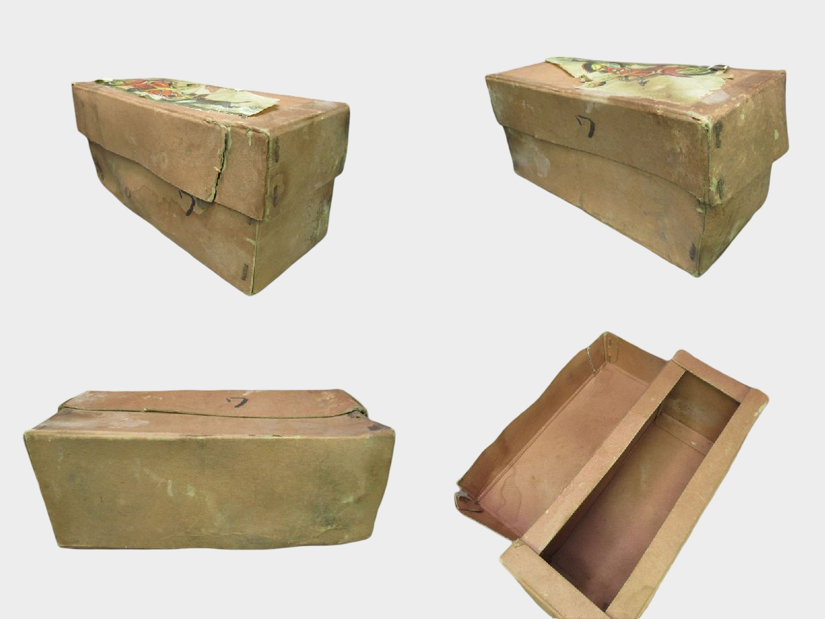 Vintage Japanese Tin Indian Motorcycle Toy Japan Prewar Style Boxed 27cm Wind-Up