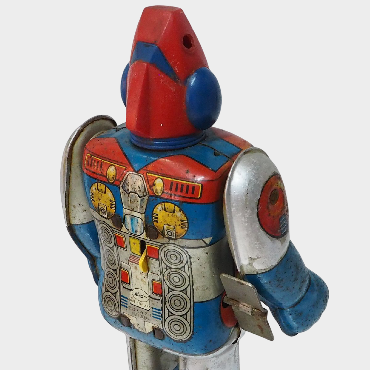 Vintage Popy Combattler V Tin Walking Robot Chodenji Robo Showa Era Japan