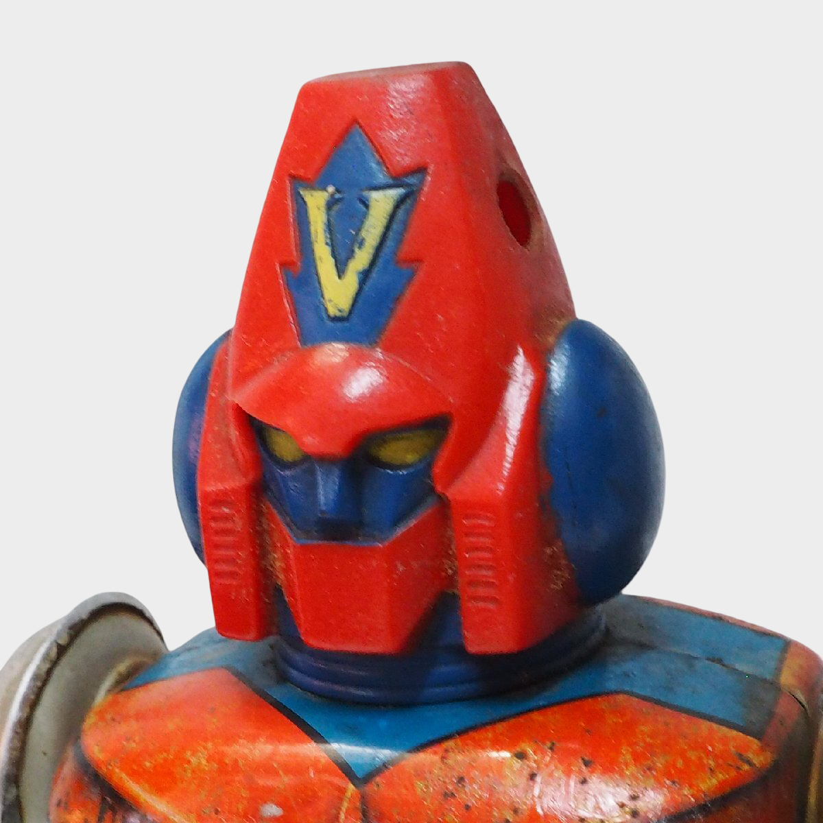 Vintage Popy Combattler V Tin Walking Robot Chodenji Robo Showa Era Japan