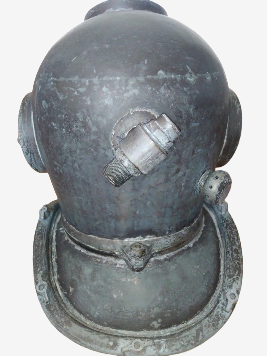 Vintage TOA Style Diving Helmet Nautical Maritime Industrial Antique Display Object