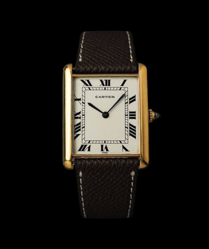 Cartier Tank Louis XL Jumbo Ref.17002 · Paris Dial · 18K Yellow Gold · Automatic Vintage Dress Watch (A Rank)