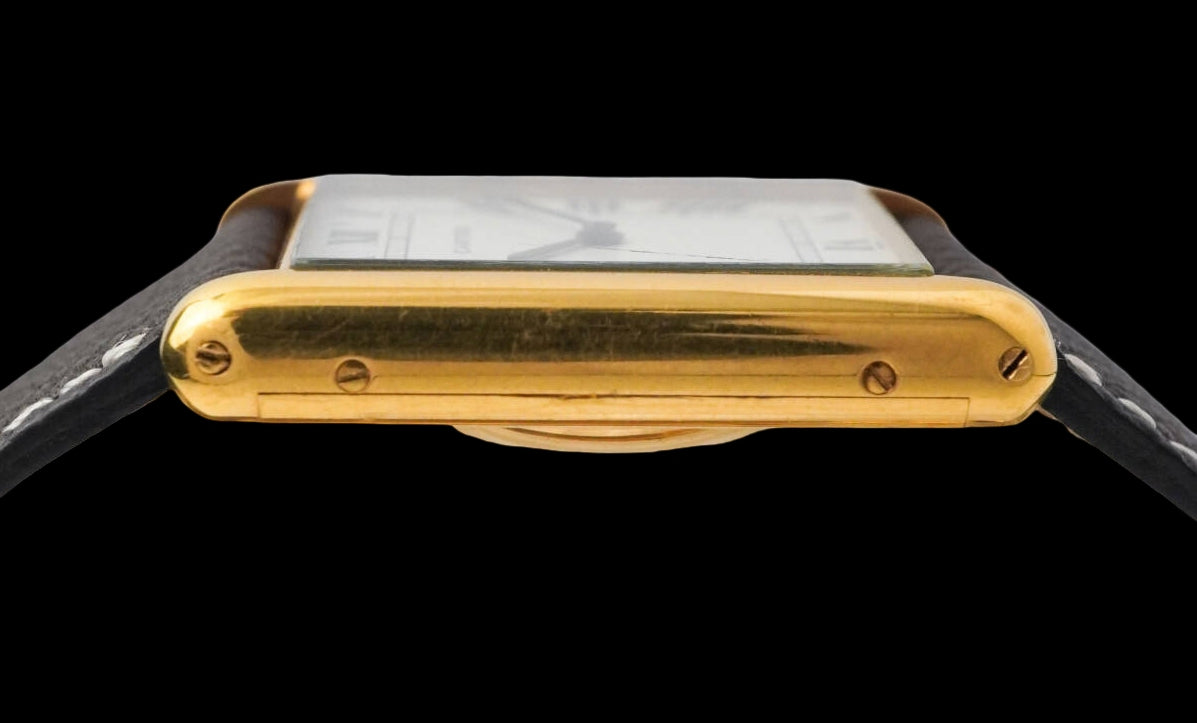 Cartier Tank Louis XL Jumbo Ref.17002 · Paris Dial · 18K Yellow Gold · Automatic Vintage Dress Watch (A Rank)