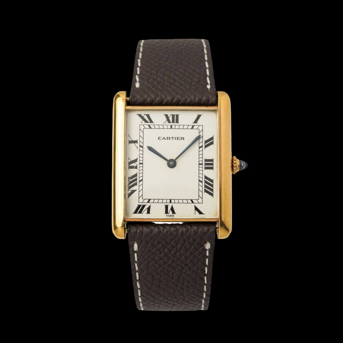 Cartier Tank Louis XL Jumbo Ref.17002 · Paris Dial · 18K Yellow Gold · Automatic Vintage Dress Watch (A Rank)