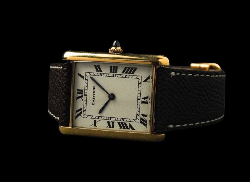 Cartier Tank Louis XL Jumbo Ref.17002 · Paris Dial · 18K Yellow Gold · Automatic Vintage Dress Watch (A Rank)