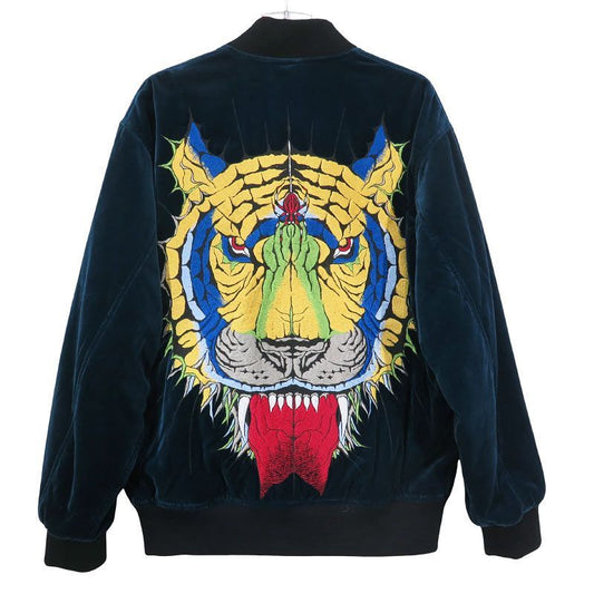 WACKO MARIA × WOLF'S HEAD Tiger Face Embroidery Reversible Ska Jacket / Sukajan