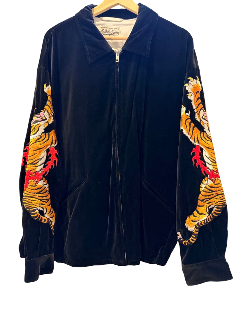 WACKO MARIA × Tim Lehi Vietnam Jacket — 23SS Black (Size M WACKO MARIA × Tim Lehi Vietnam Jacket — 23SS Black (Size M