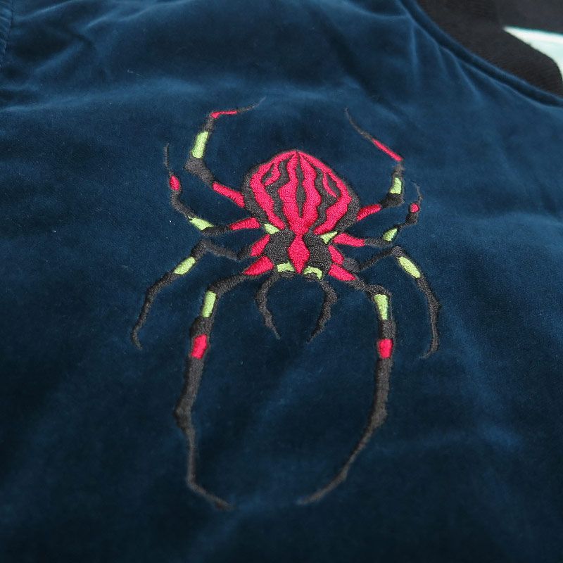 WACKO MARIA × WOLF'S HEAD Tiger Face Embroidery Reversible Ska Jacket / Sukajan