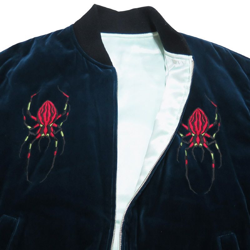 WACKO MARIA × WOLF'S HEAD Tiger Face Embroidery Reversible Ska Jacket / Sukajan