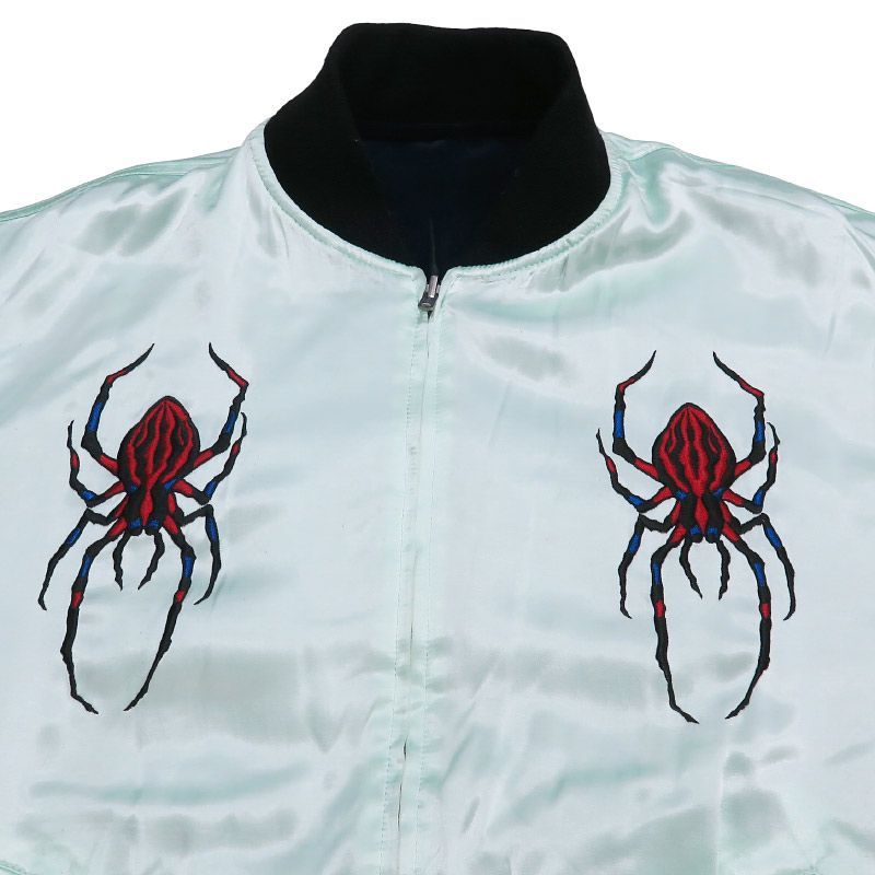 WACKO MARIA × WOLF'S HEAD Tiger Face Embroidery Reversible Ska Jacket / Sukajan