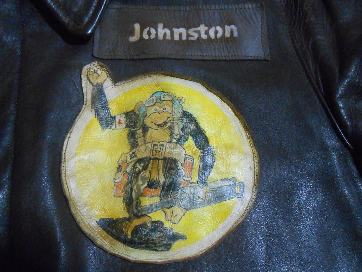 WW2 WWII A-2 Flight Jacket Star Sportswear 866th Bomb Squadron B-24 Pacific Theater Painted Back Vintage USAAF