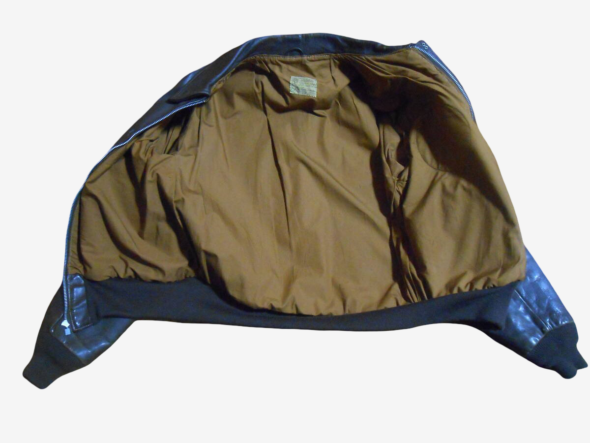 WW2 WWII A-2 Flight Jacket Star Sportswear 866th Bomb Squadron B-24 Pacific Theater Painted Back Vintage USAAF