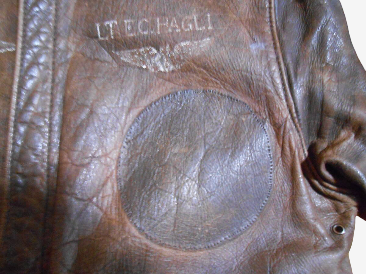 WW2 Aero A2 Flight Jacket B26 Marauder Bombardier Painted 9th Air Force Vintage USAAF Leather Jacket Rare
