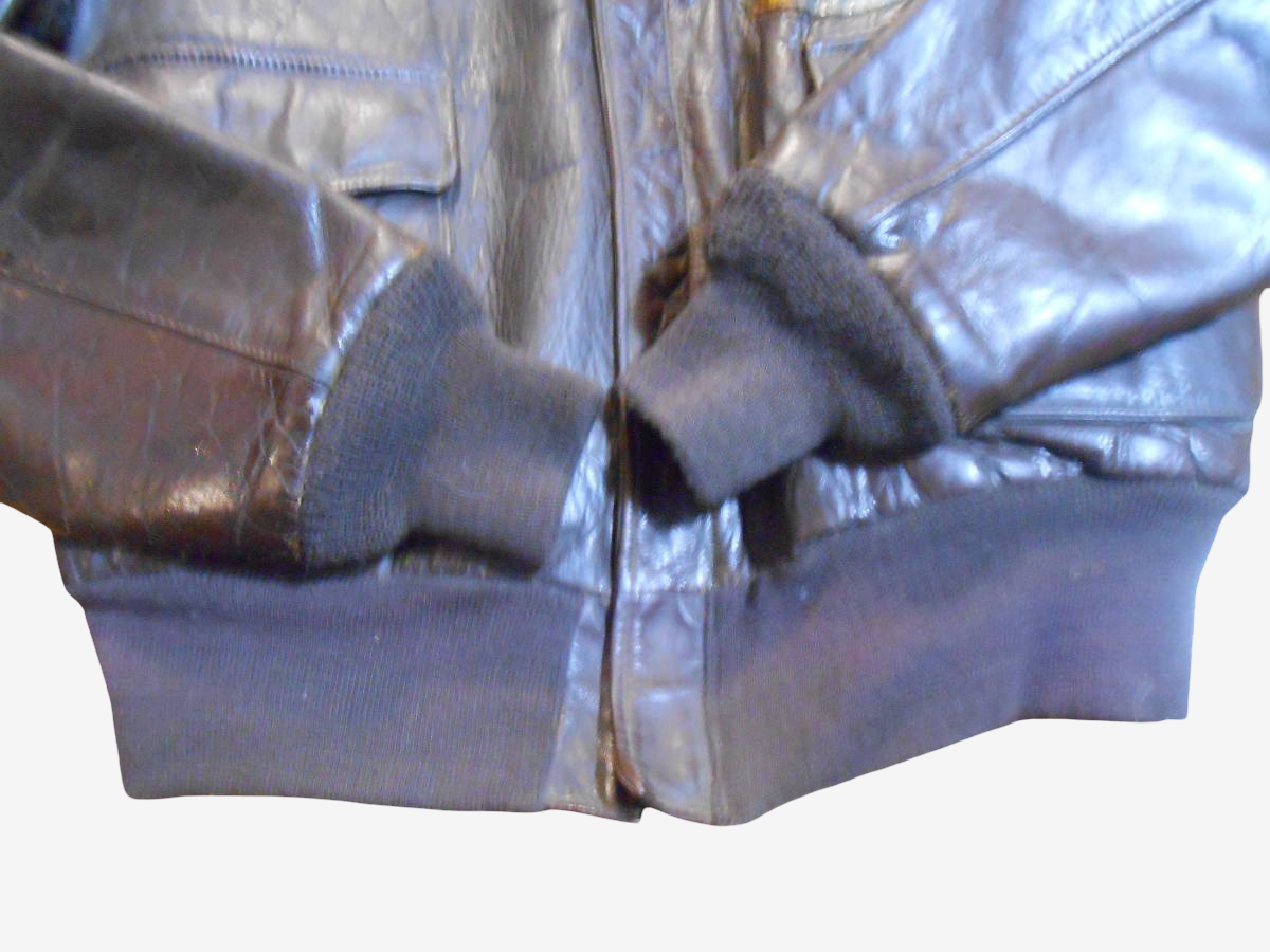 WWII A-2 Flight Jacket Dragon Back Paint CBI Recon Squadron 1756 Type CONMAR Rare USAAF Leather Jacket