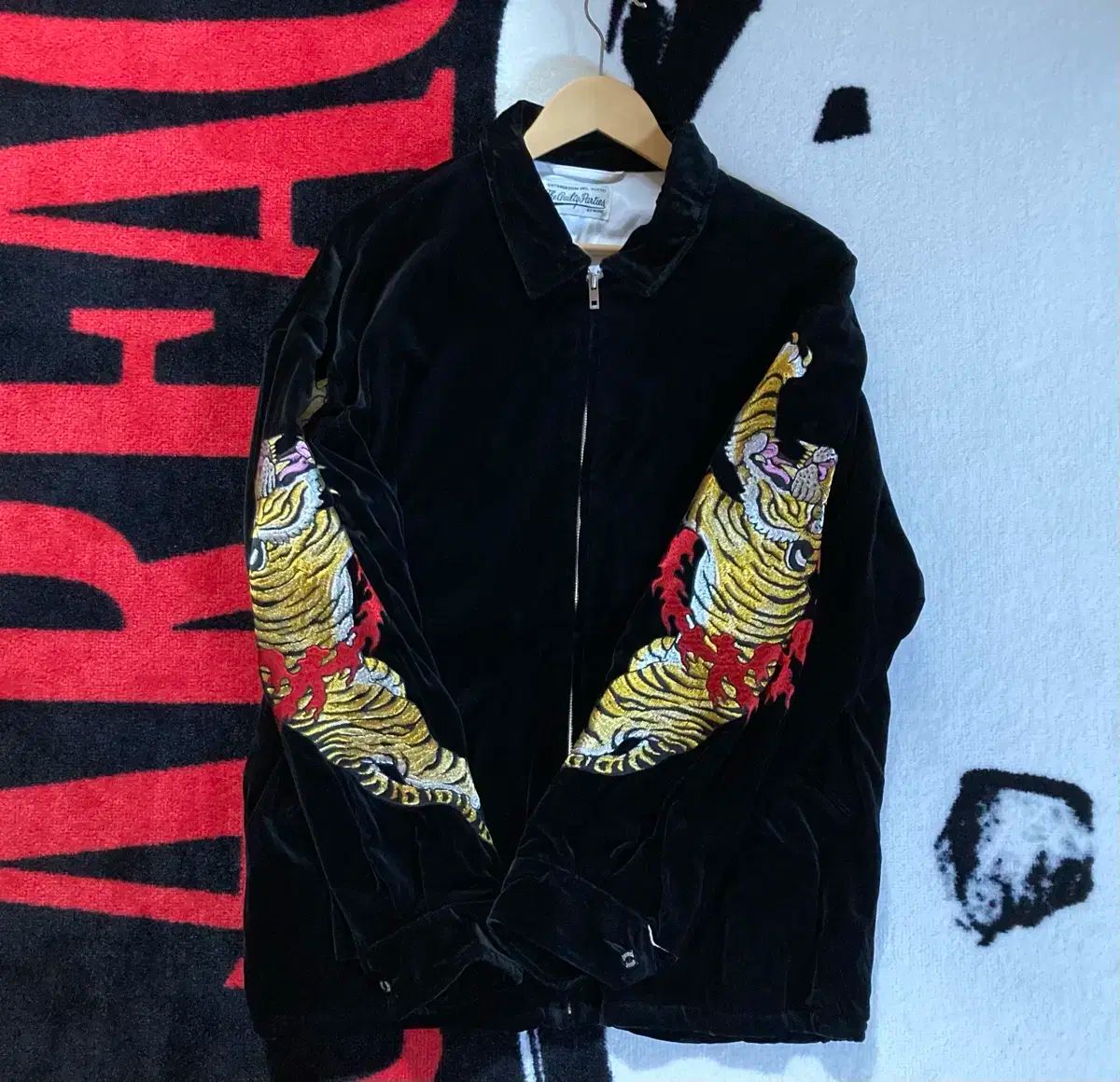 WACKO MARIA × Tim Lehi Vietnam Jacket (Type-1) — Black (Size XL)