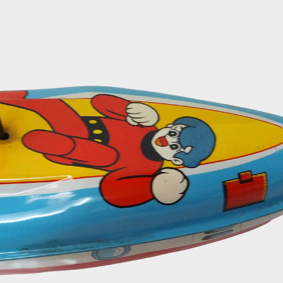 Rare Yonezawa NK-14 Osper Submarine Tin Toy | Large Showa Japanese Friction Boat Vintage