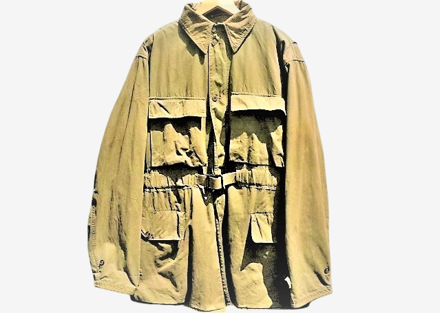 Original WWII US Army M-1942 Mountain Jacket Talon Zip Mountain Troops Field Jacket