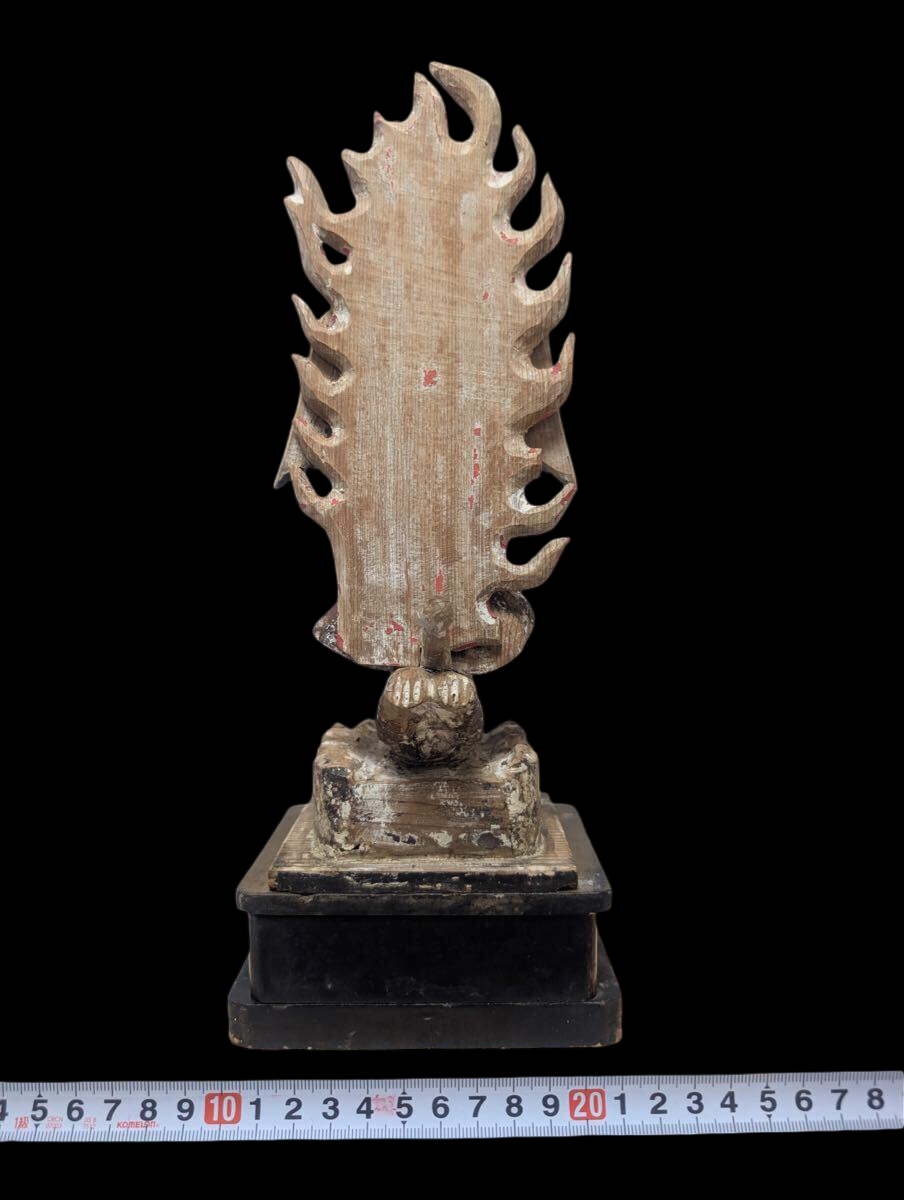 Muromachi Period Wooden Bishamonten Statue | Standing Tamonten | Early Buddhist Guardian Sculpture 33cm