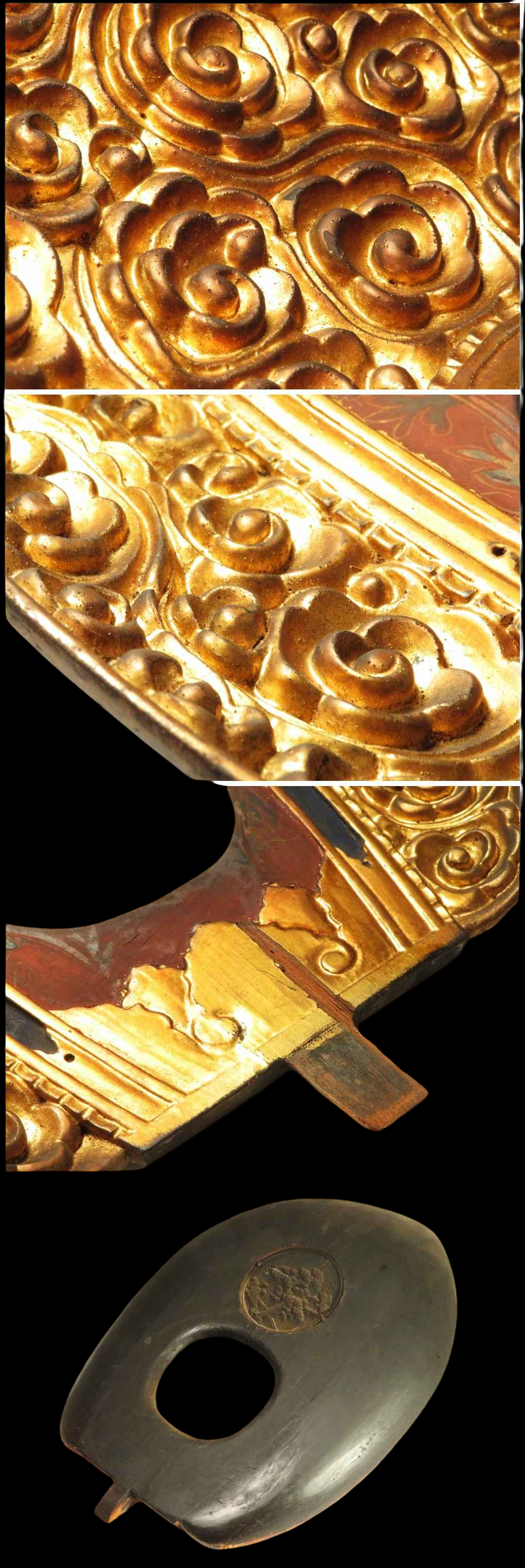 Important Edo Period Giltwood Seated Amida Nyorai with Gyokugan (Glass eyes) — 60 cm Temple-Style Buddhist Statue