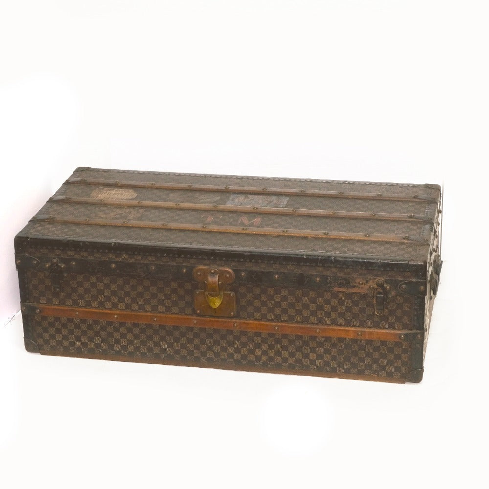 Louis Vuitton Damier Malle Courrier trunk c.1888–1900, view 2 of 10