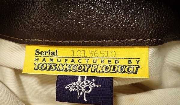 Toys McCoy G-1 Flight Jacket Felix Wild Gadget USS Intrepid CV-11 Size 36 Naval Art